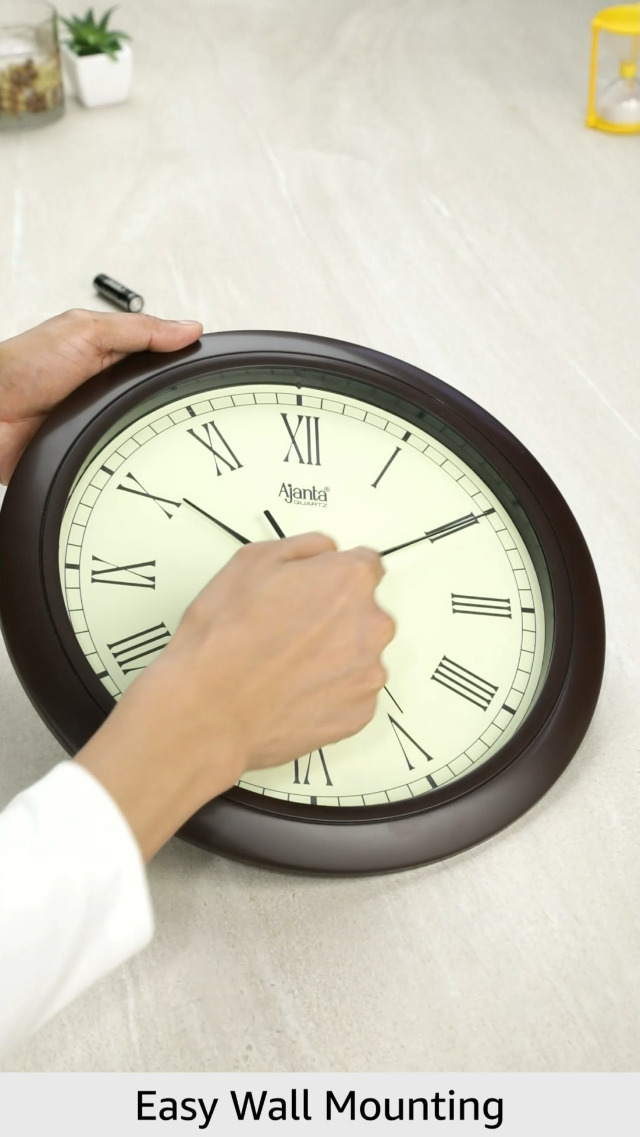 Buy Ajanta Plastic Round Sweep Analog Clock (31 Cm X 31 Cm X 3.5 Buy Ajanta Plastic Round Sweep Analog Clock (31 Cm X 31 Cm X 3.5